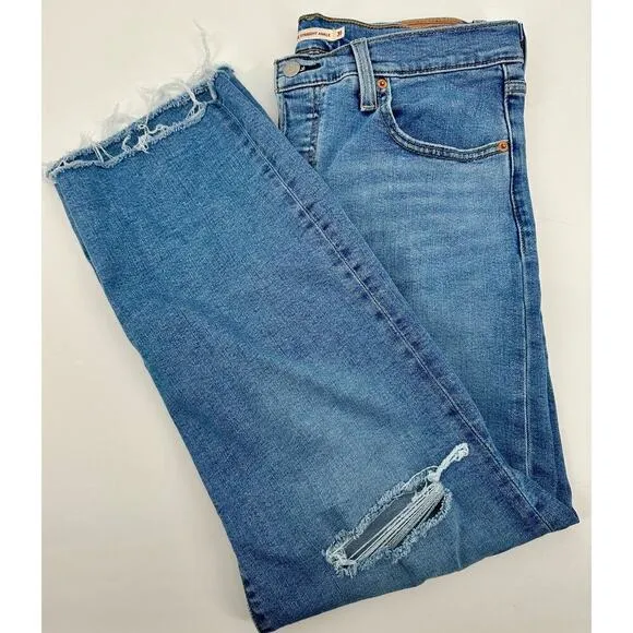 Levi’s ribcage straight ankle jeans size 31