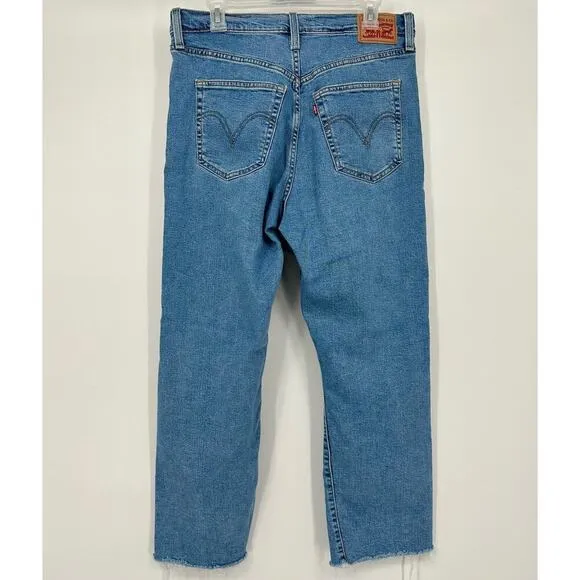 Levi’s ribcage straight ankle jeans size 31