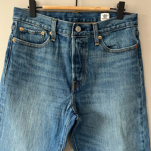 Levi's Wedgie White Oak Cone Denim Blue Denim Jeans Sz 29