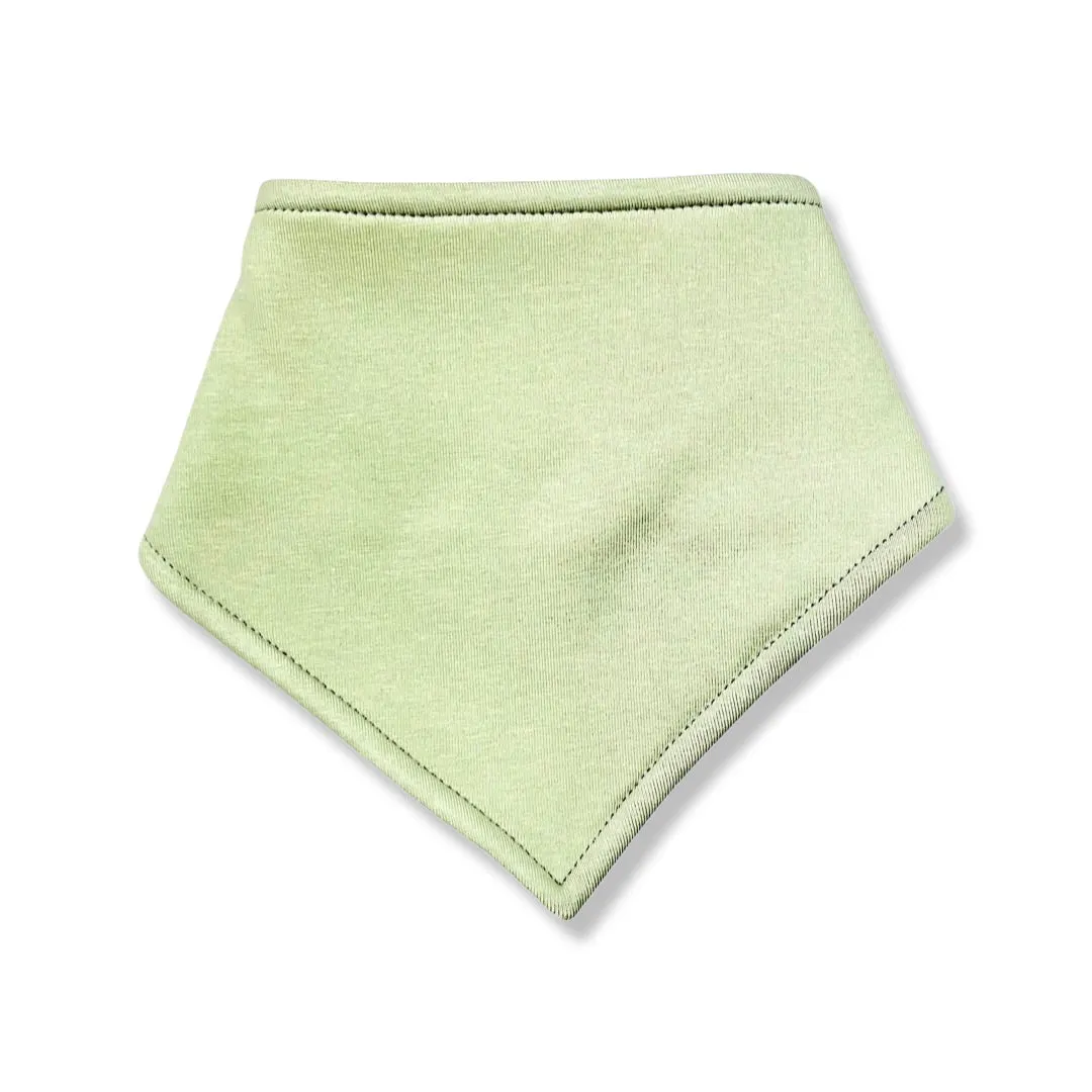 LIME BANDANA BIB
