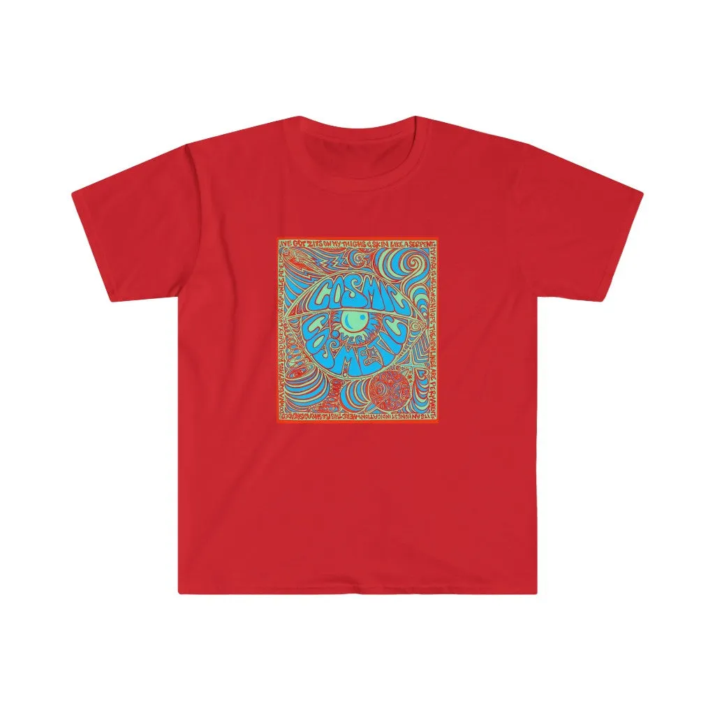Limited Edition Cosmic Over Cosmetic Soft Cotton SS Tee - Red Racer