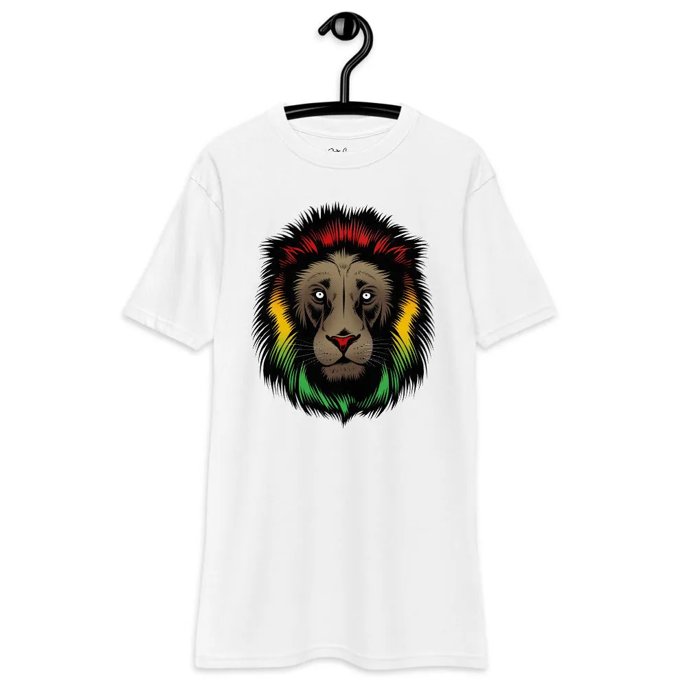 Lion R3ggae Men’s premium heavyweight tee