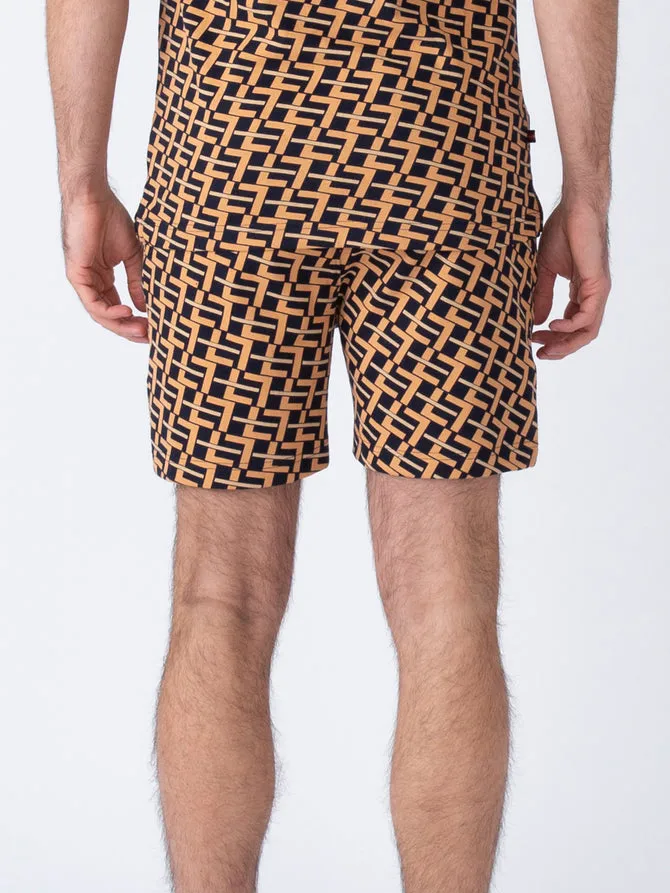 Luke 1977 Dominica Overprint Shorts Apricot