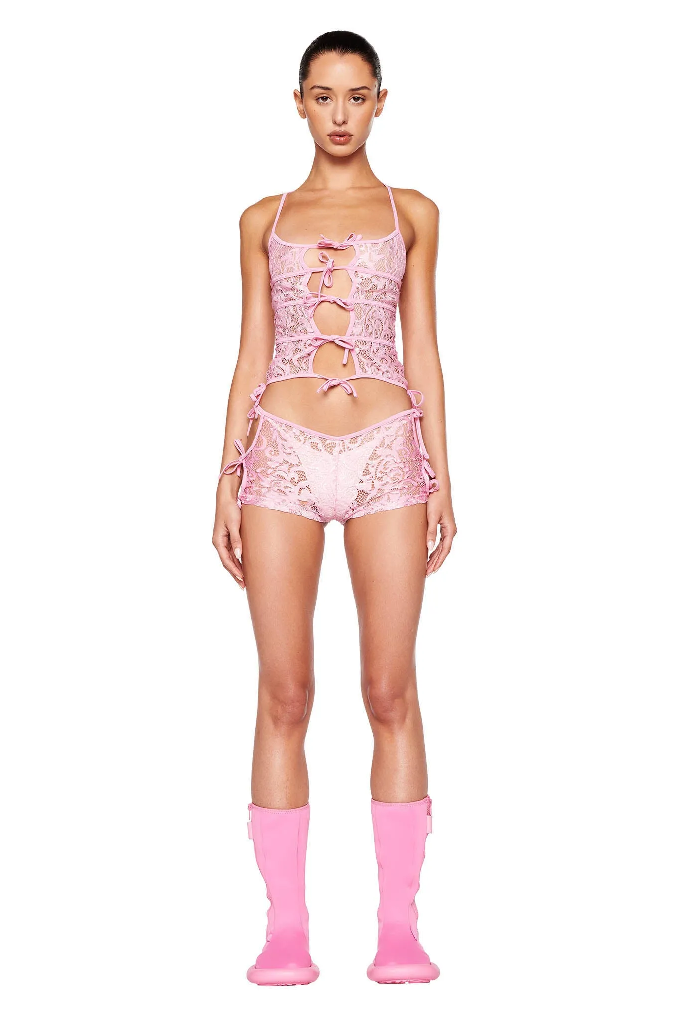 LYSANDRA SHORT - PINK : OMBRE