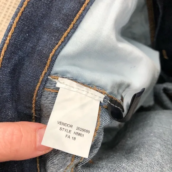 Madewell 29P 10” High Rise Skinny Jeans