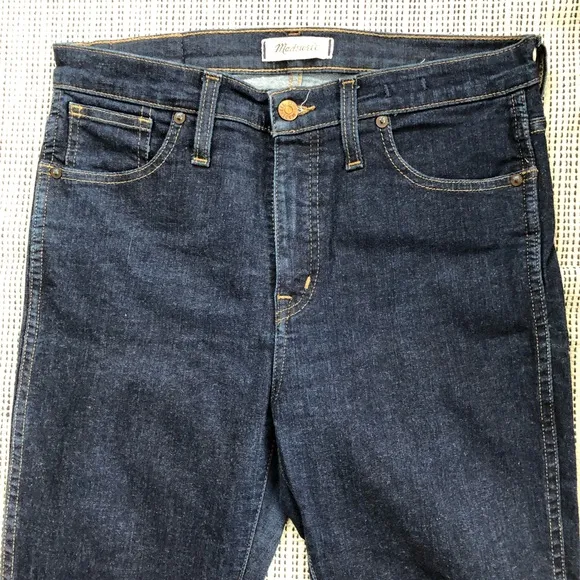 Madewell 29P 10” High Rise Skinny Jeans