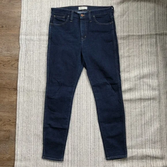Madewell 29P 10” High Rise Skinny Jeans