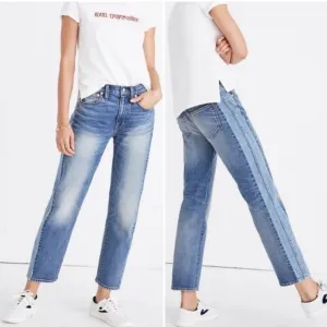 Madewell Cruiser Straight Jeans Two Tone Size 27