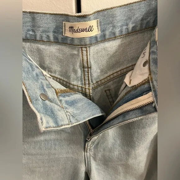 Madewell Full Length Classic straight jeans