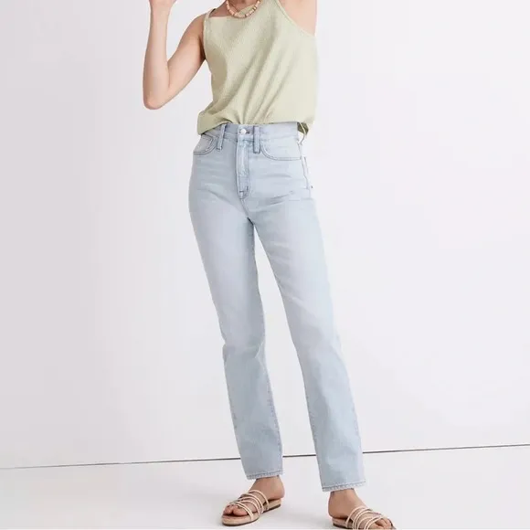 Madewell Full Length Classic straight jeans