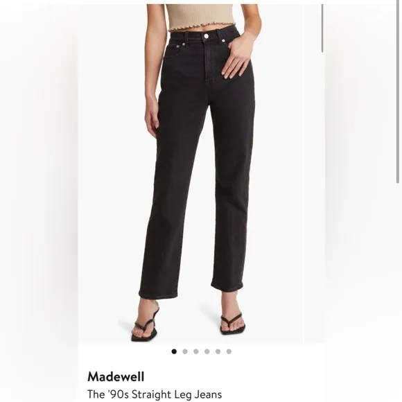 Madewell The 90s Straight Jeans