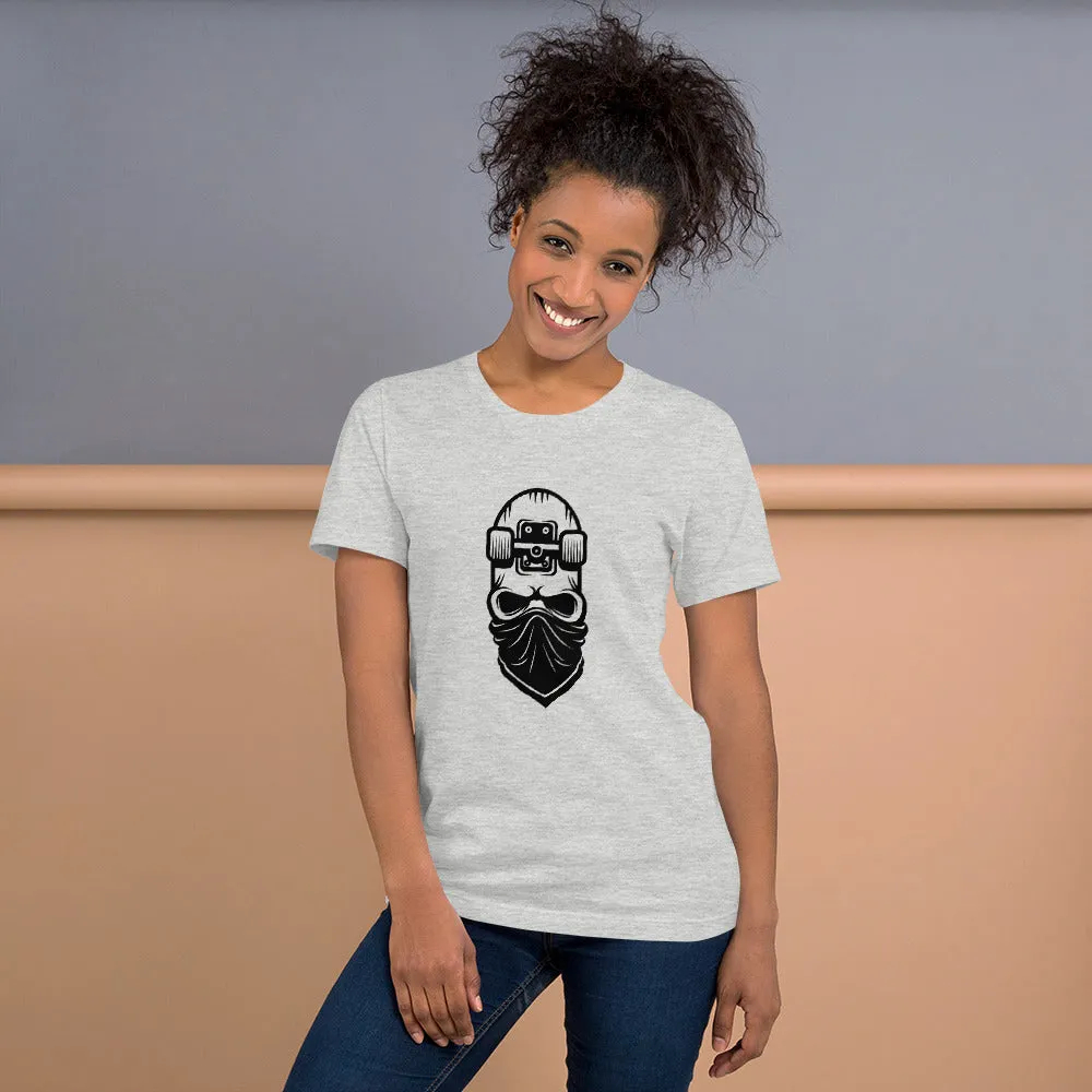 Masked Skater Short-Sleeve Unisex T-Shirt