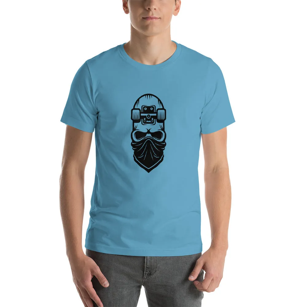 Masked Skater Short-Sleeve Unisex T-Shirt