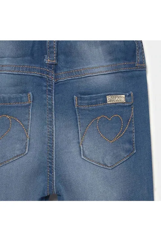 Mayoral Baby Girl Denim Jeggings : Size 6M to 24m