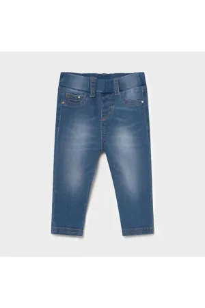 Mayoral Baby Girl Denim Jeggings : Size 6M to 24m