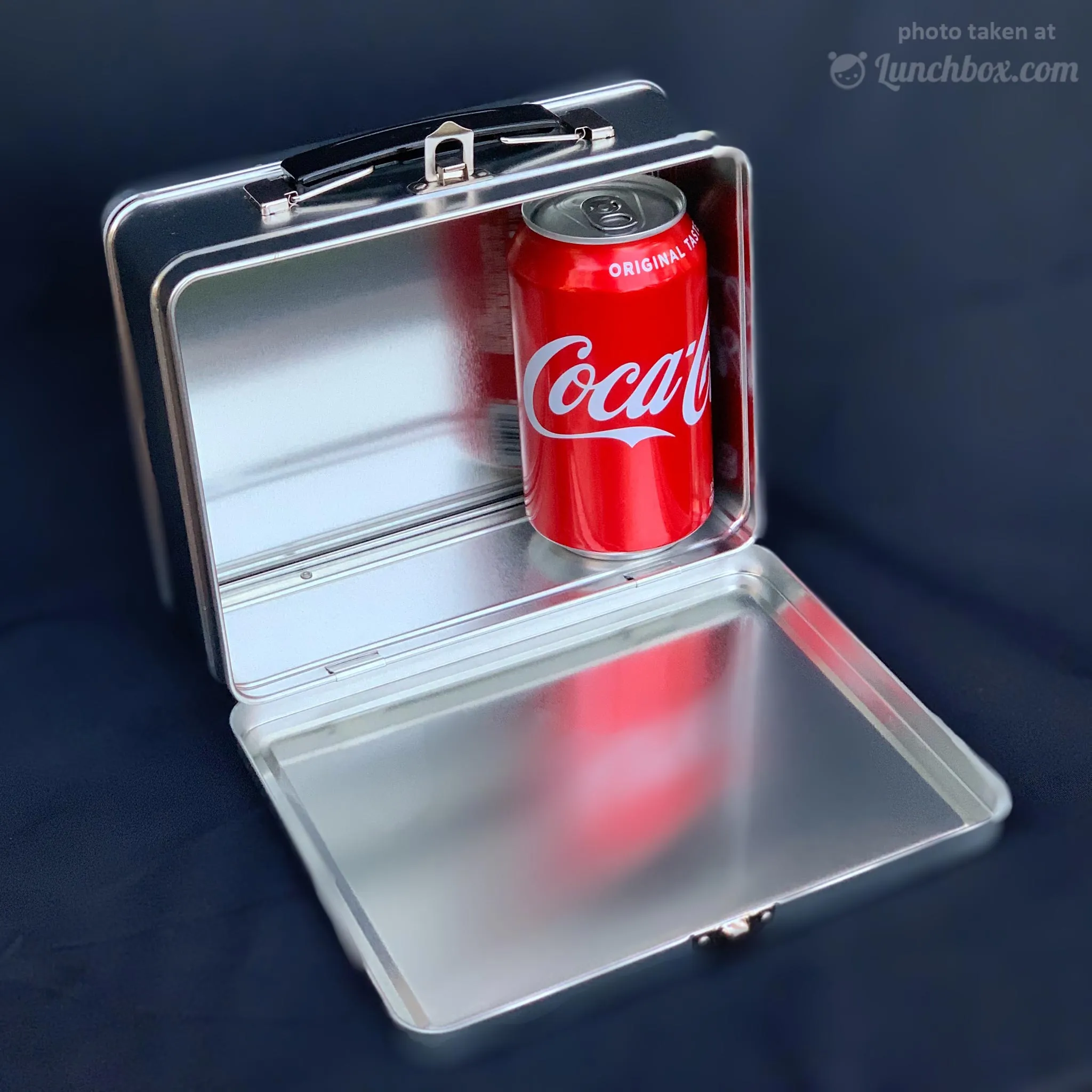 Medium Plain Metal Lunch Box