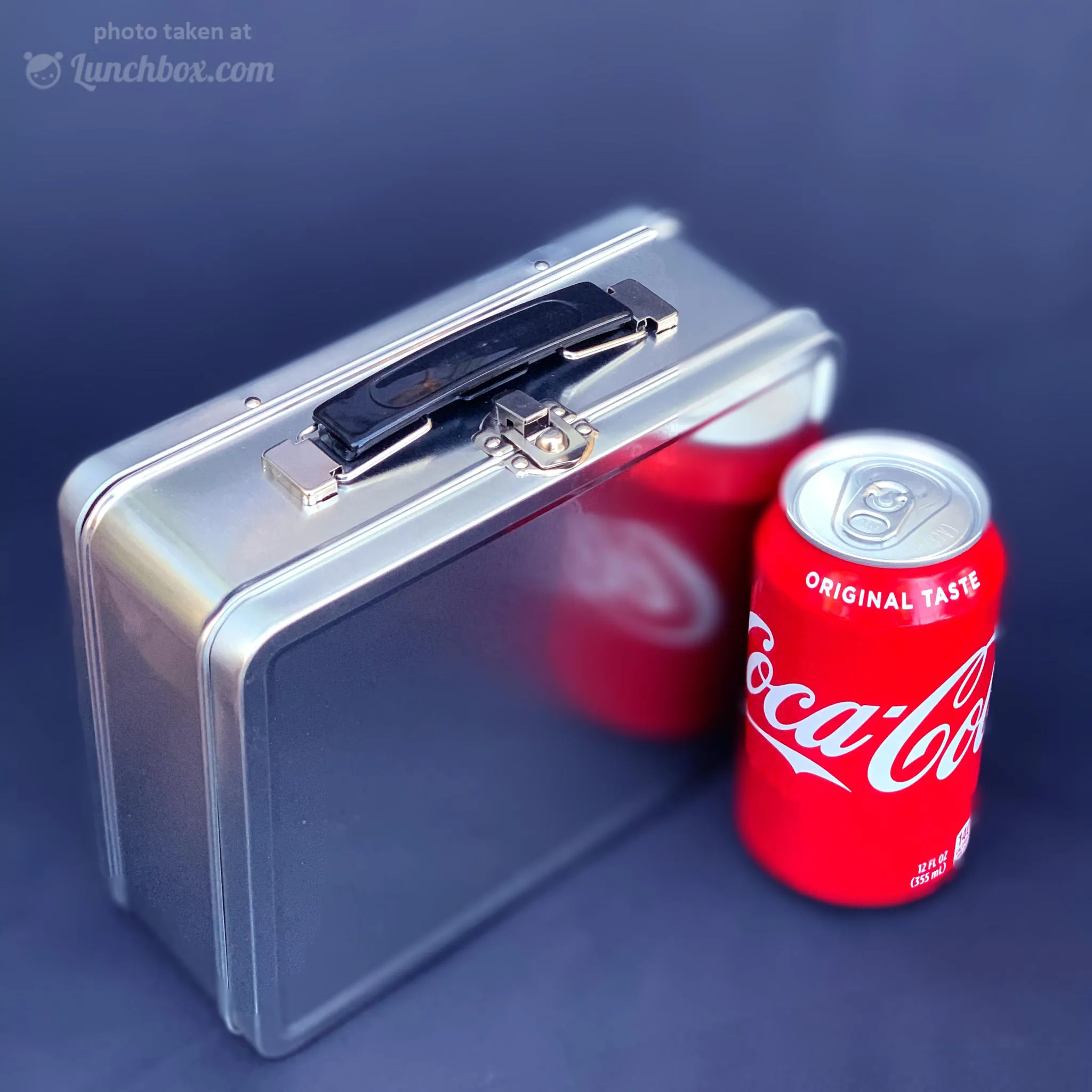 Medium Plain Metal Lunch Box