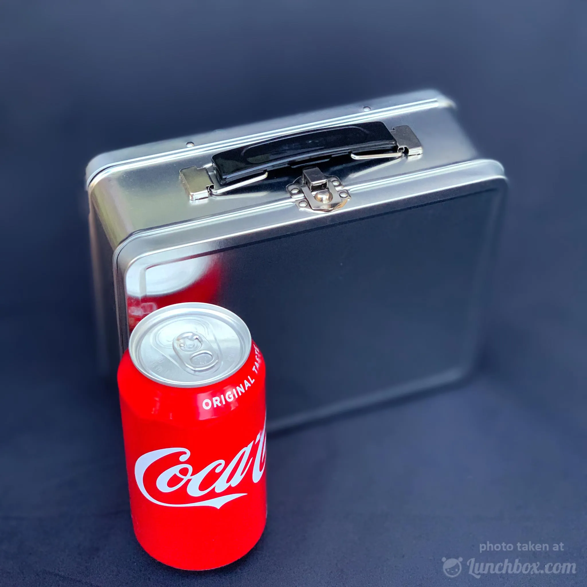 Medium Plain Metal Lunch Box