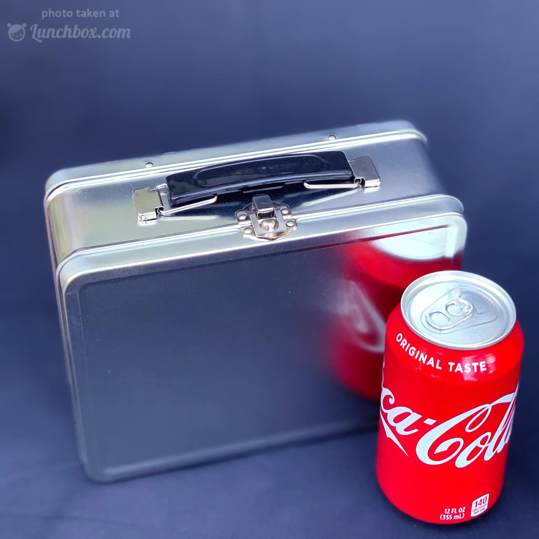 Medium Plain Metal Lunch Box