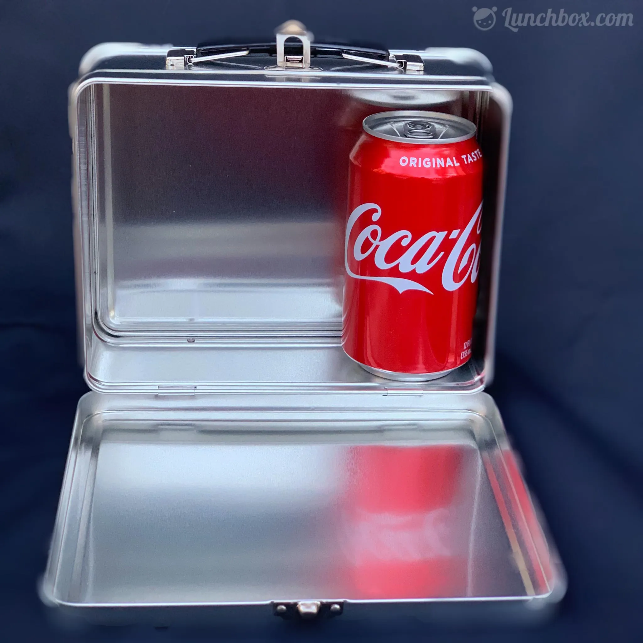 Medium Plain Metal Lunch Box
