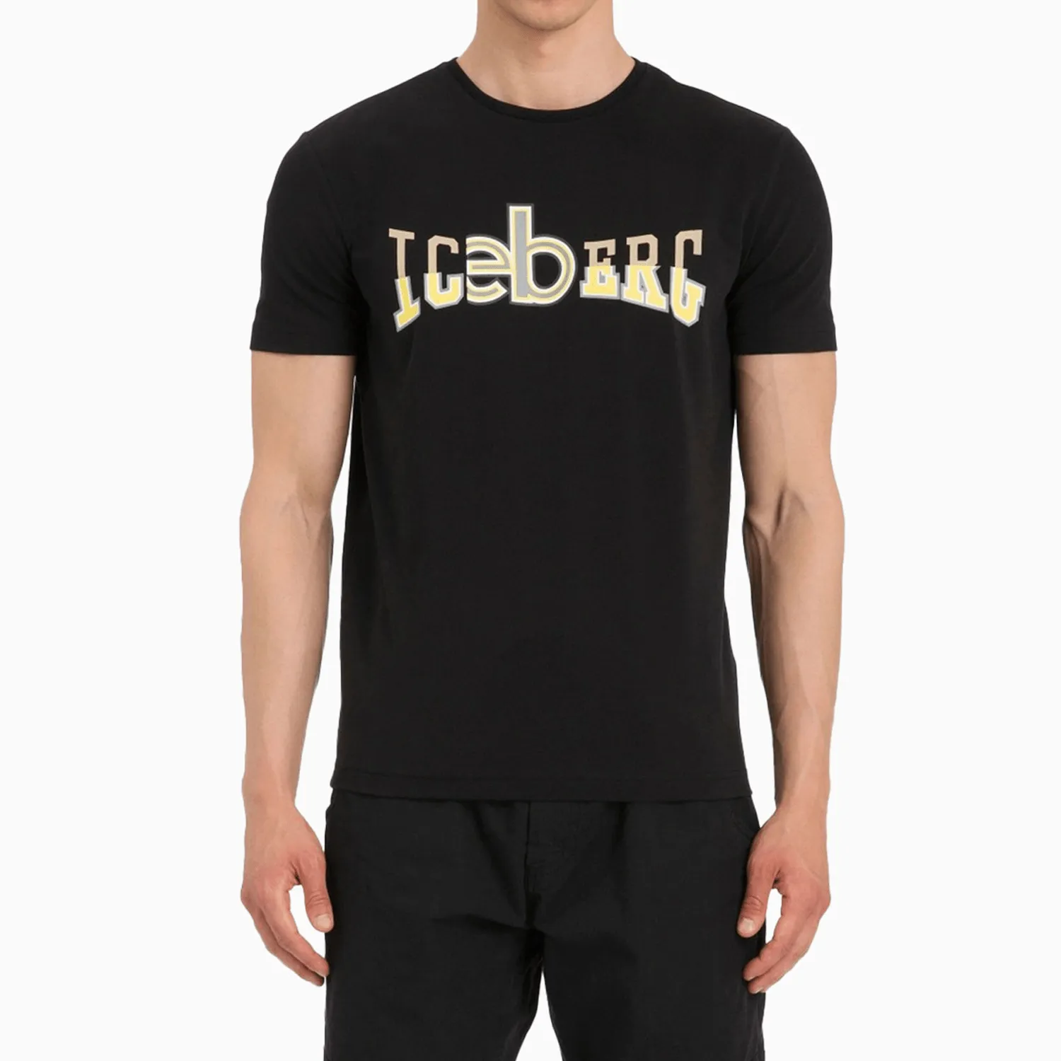 Men's 3D Effect Logo T Shirt