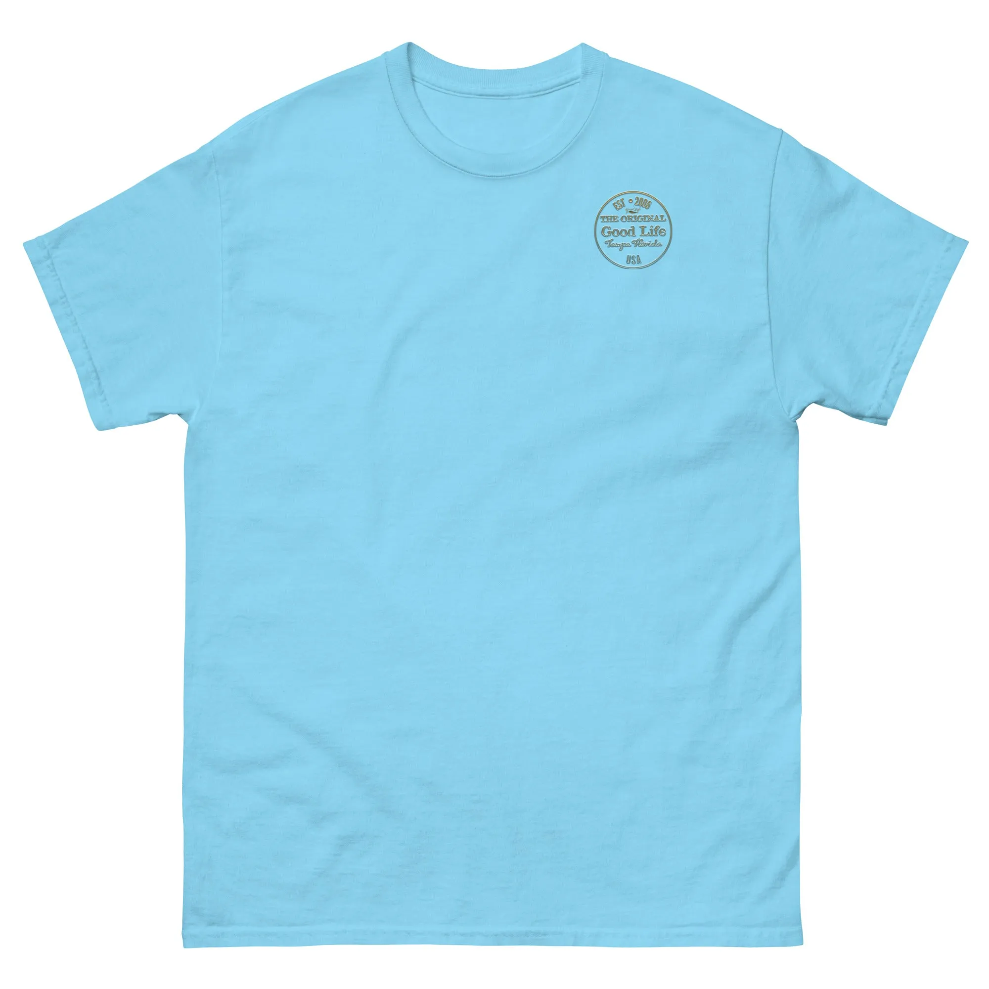 Mens Beach T-Shirt CUV Caribbean Utility Vehicle Tropical Island Party Tee