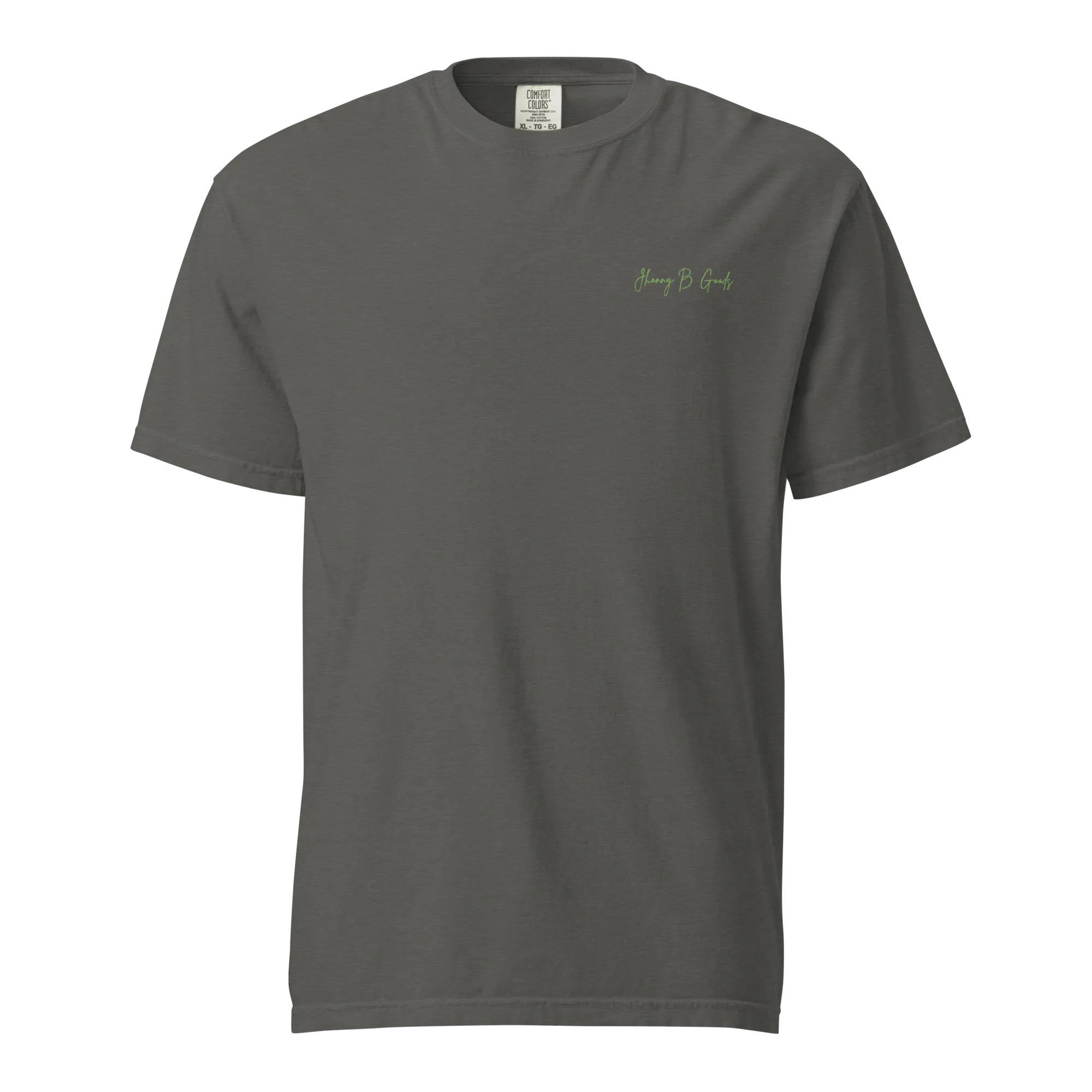 Men's Go Wild garment Emroidered -dyed heavyweight t-shirt