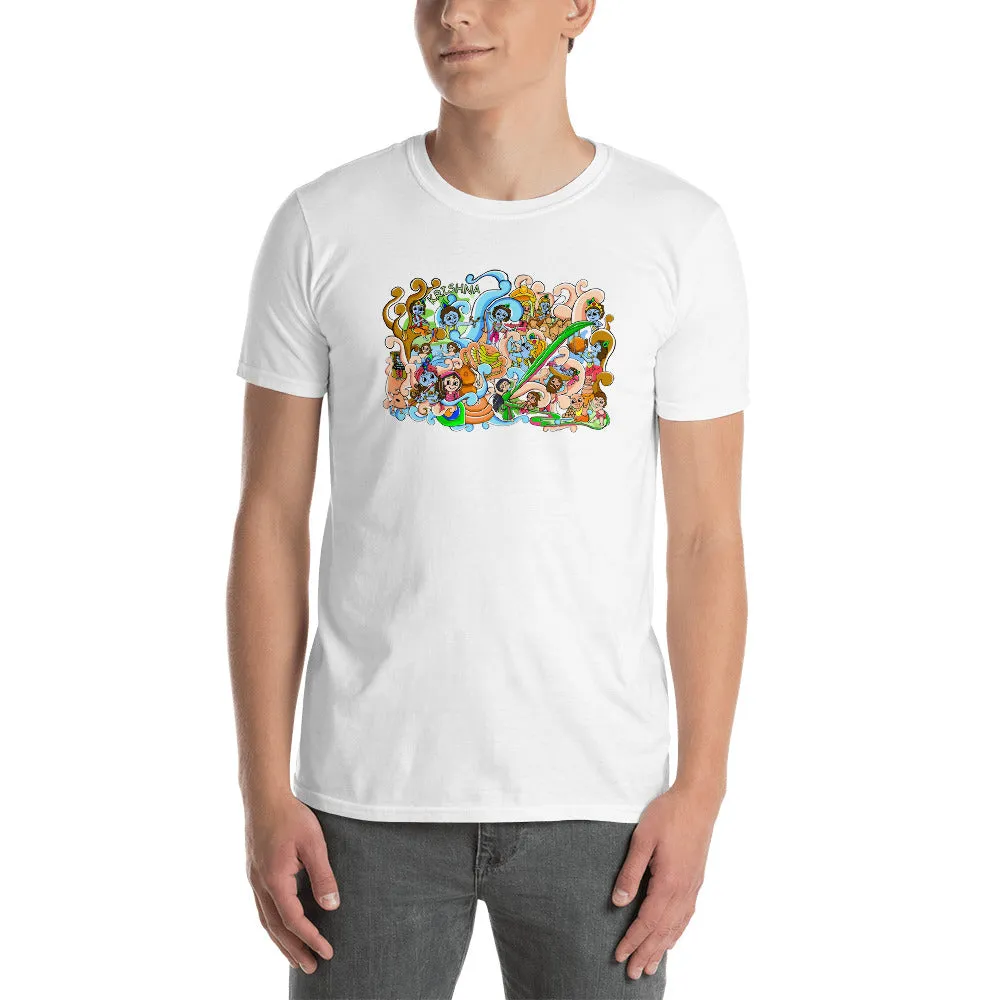MEN'S ROUND NECK T SHIRT- Krishna Katha – The Krishna Tale