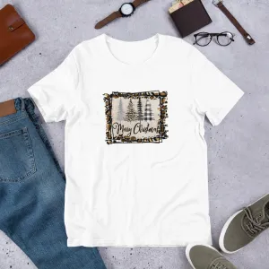 Merry Christmas Leopard Trees T-Shirt
