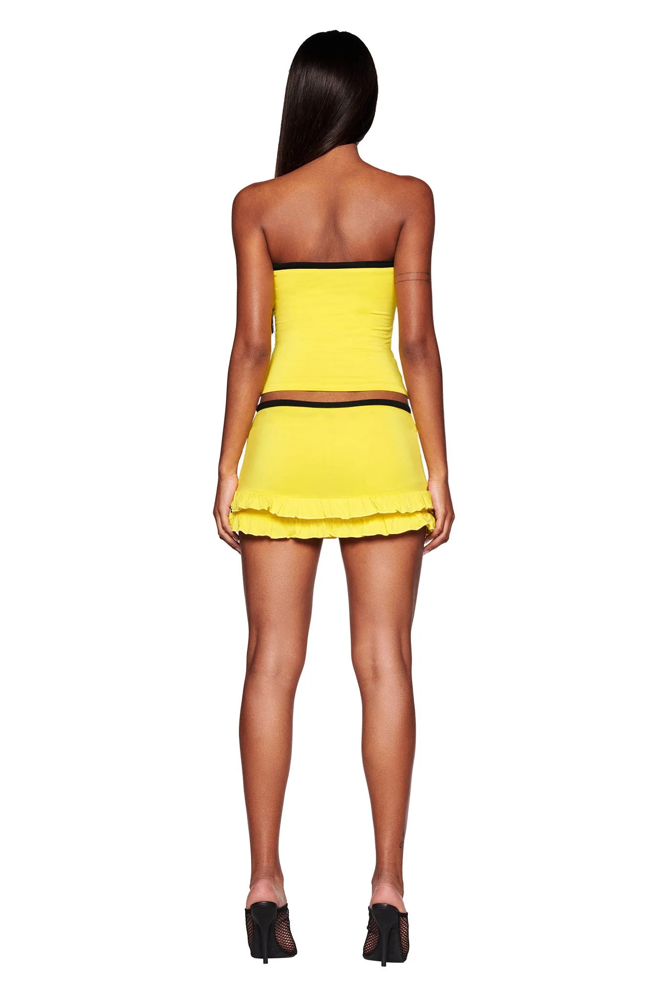 MICHELLE SKORT - YELLOW