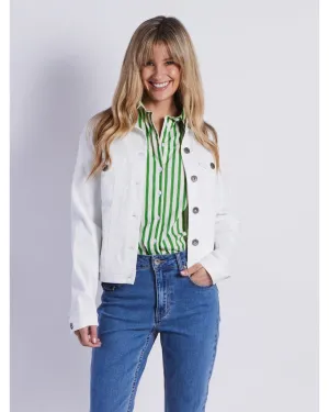 Monaco Jeans Rylan Denim Jacket - White