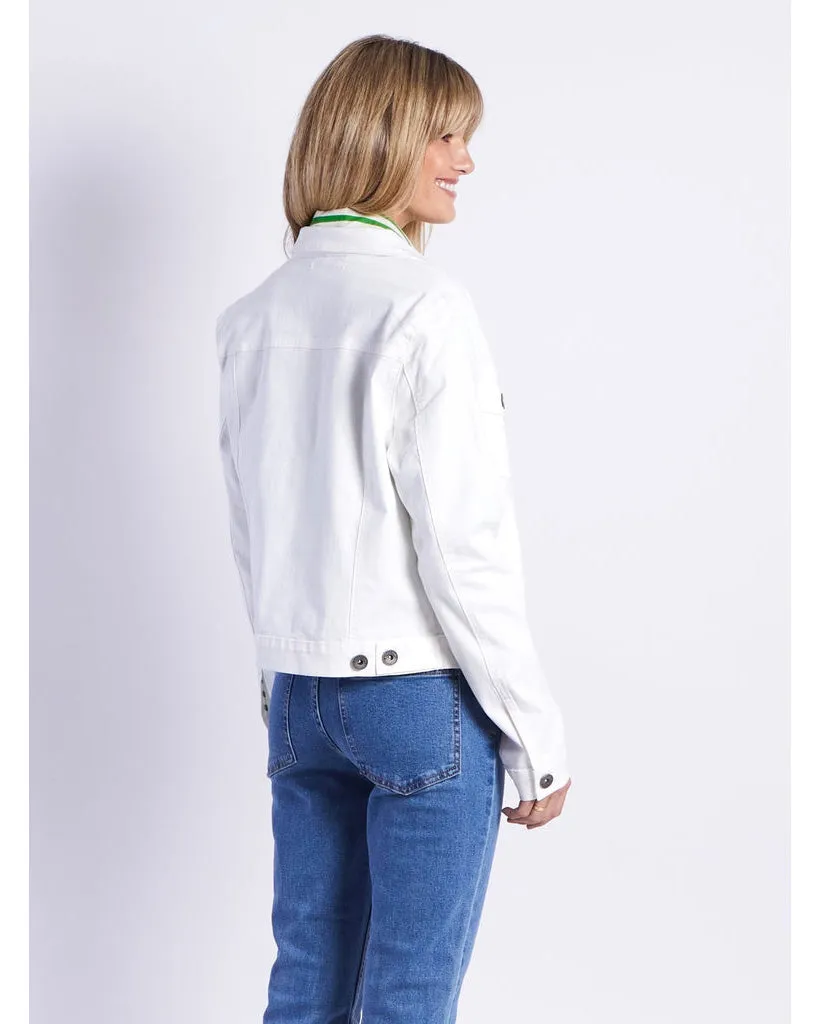 Monaco Jeans Rylan Denim Jacket - White