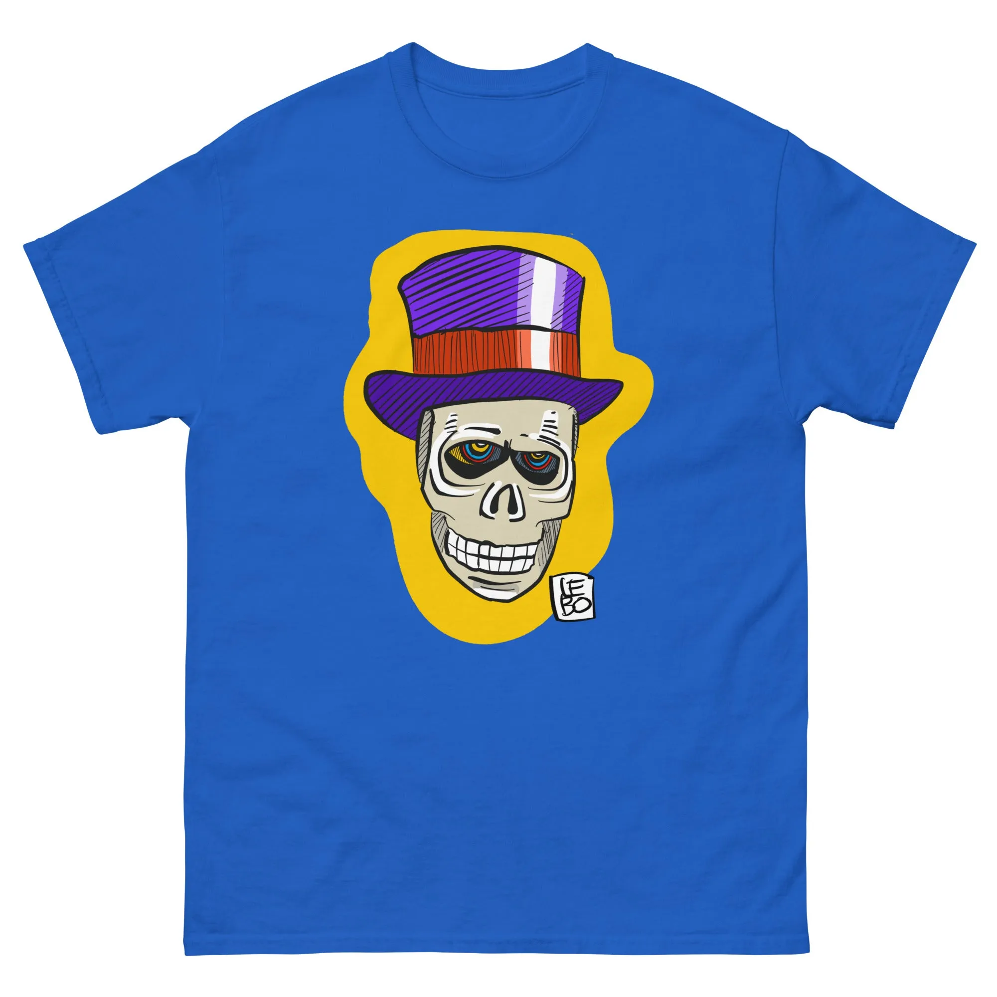 Mr Tricks & Treats Skull - Lebo Short Sleeve Unisex T-Shirt