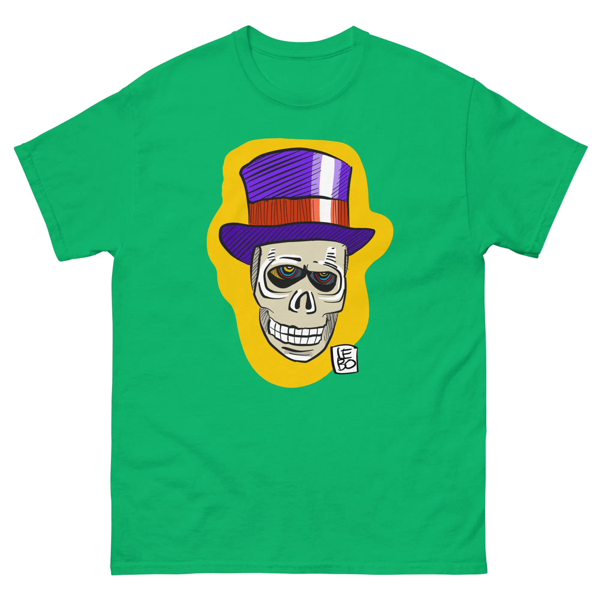 Mr Tricks & Treats Skull - Lebo Short Sleeve Unisex T-Shirt