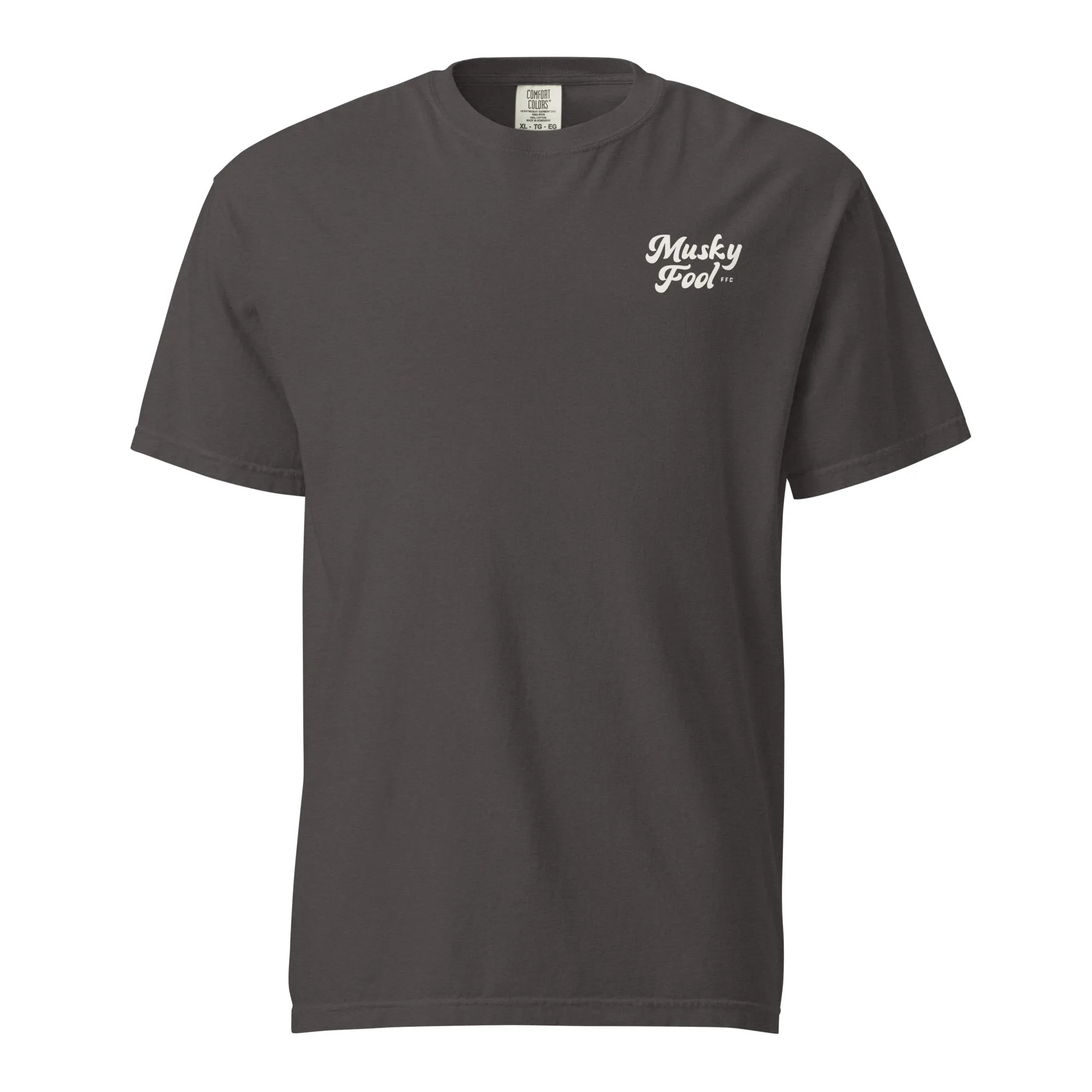 Musky Fool™ Penny White Logo T-Shirt
