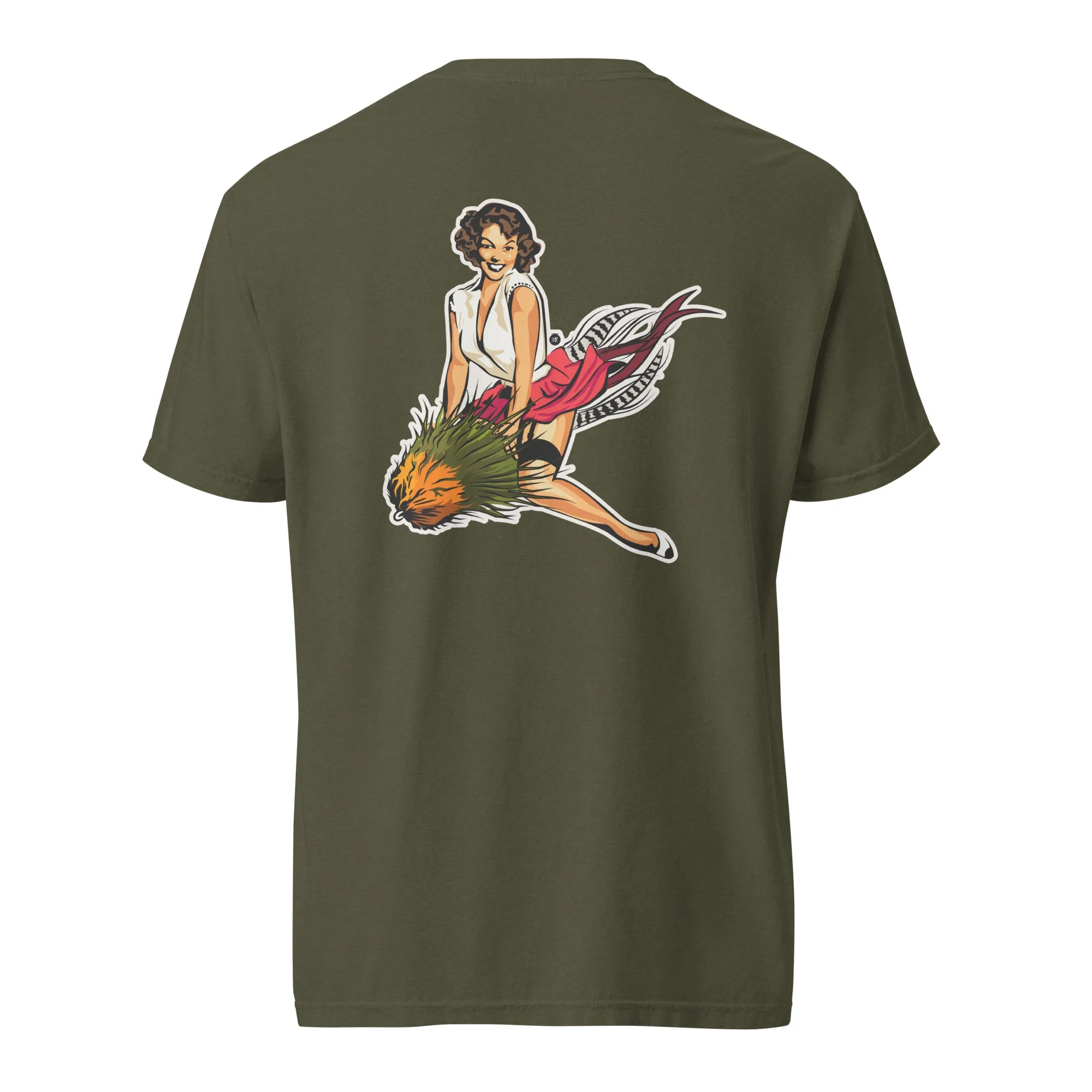 Musky Fool™ Penny White Logo T-Shirt