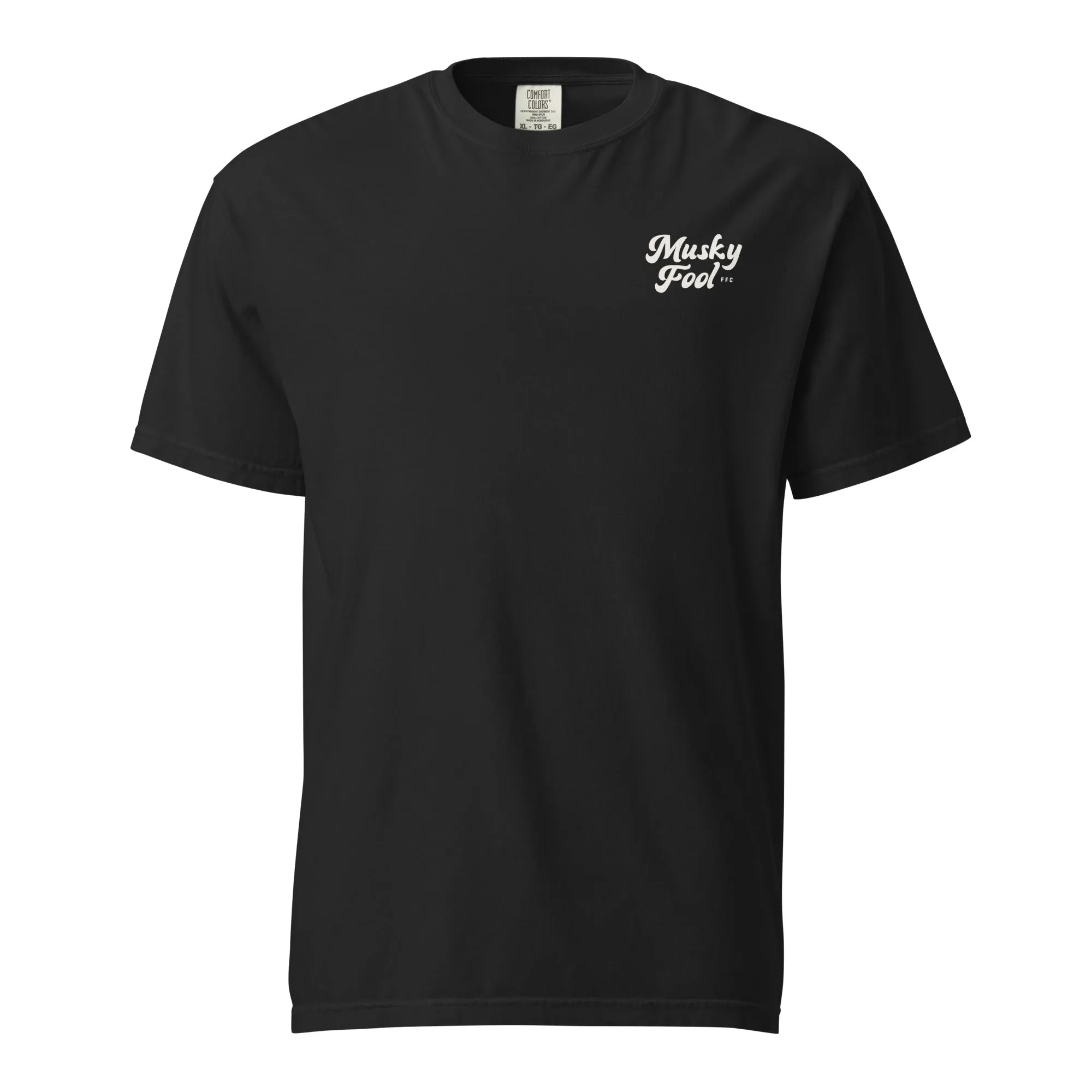 Musky Fool™ Penny White Logo T-Shirt