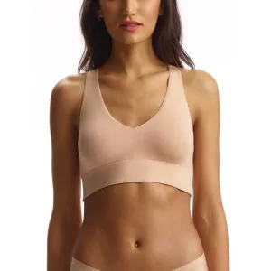NEW COMMANDO butter comfy racerback bralette in true nude