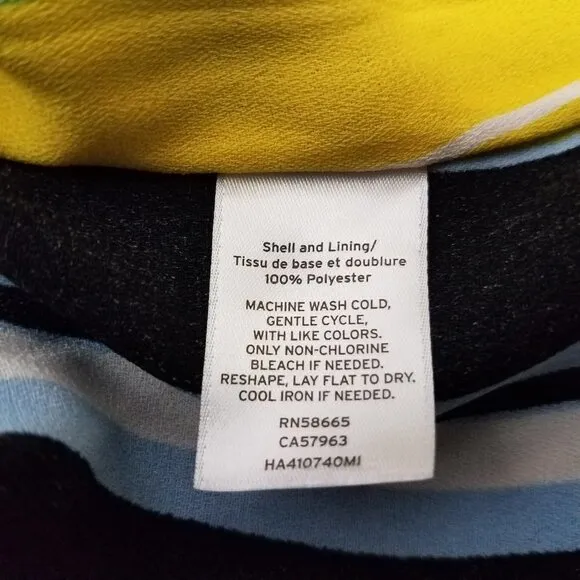 NEW Halogen M Lucinda Tie Waist Lightweight Jacket Multicolored Stripes