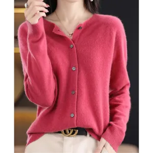 NICOLE - MERINO WOOL CASHMERE SWEATER