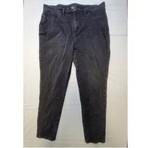 Nina Parker Trendy Plus Size High-Rise Skinny Jeans Black Size 20W NWT