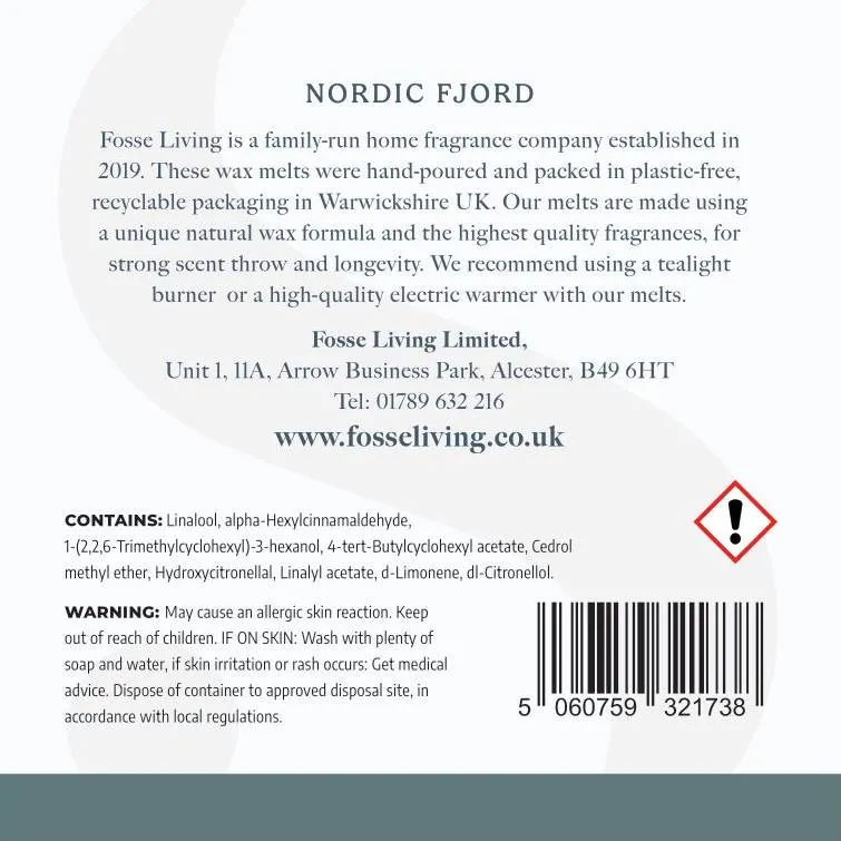 Nordic Fjord Wax Melts - 16 Pack