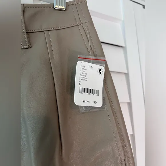 NWT Free People | Alandale Vegan Trouser Shorts