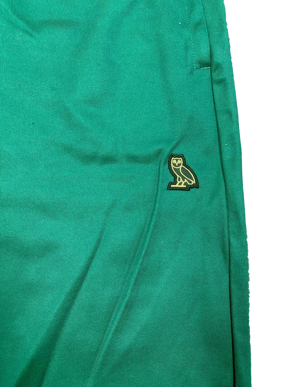 OCTOBERS VERY OWN OVO Men's Green Classic Track Pants w/ Zip Leg XXL NWOT