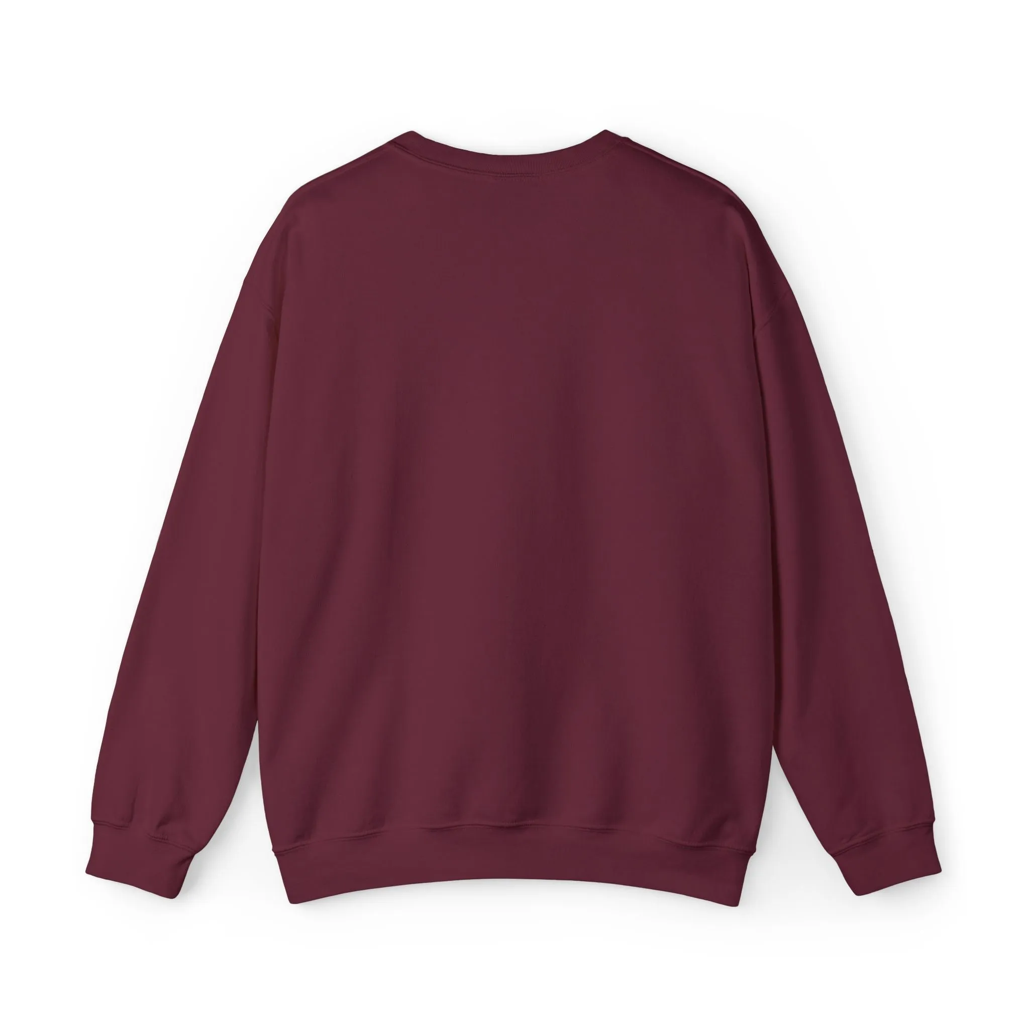 Okauchee Lake Embroidered circle text Oconomowoc WI Unisex Heavy Blend™ Crewneck Sweatshirt