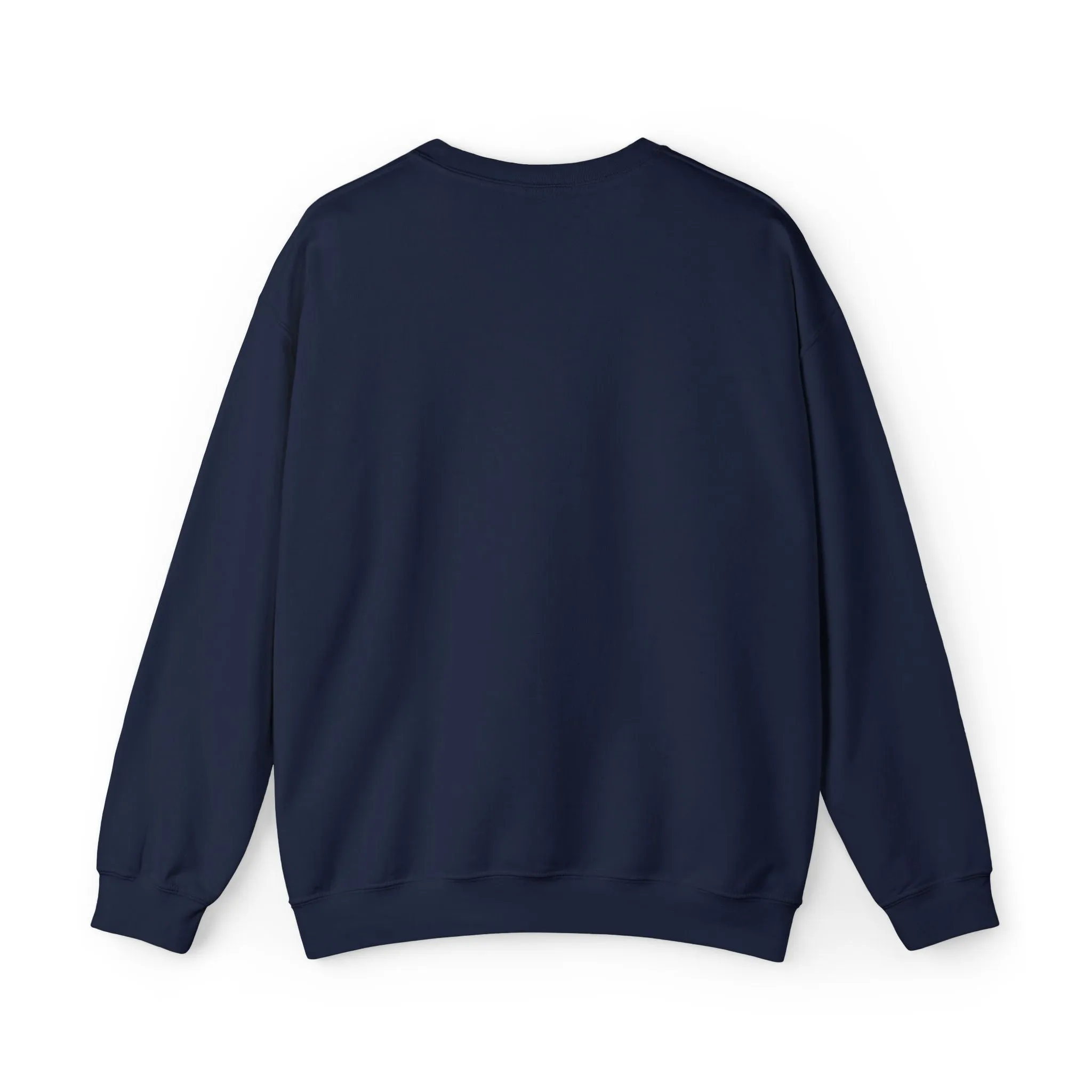 Okauchee Lake Embroidered circle text Oconomowoc WI Unisex Heavy Blend™ Crewneck Sweatshirt