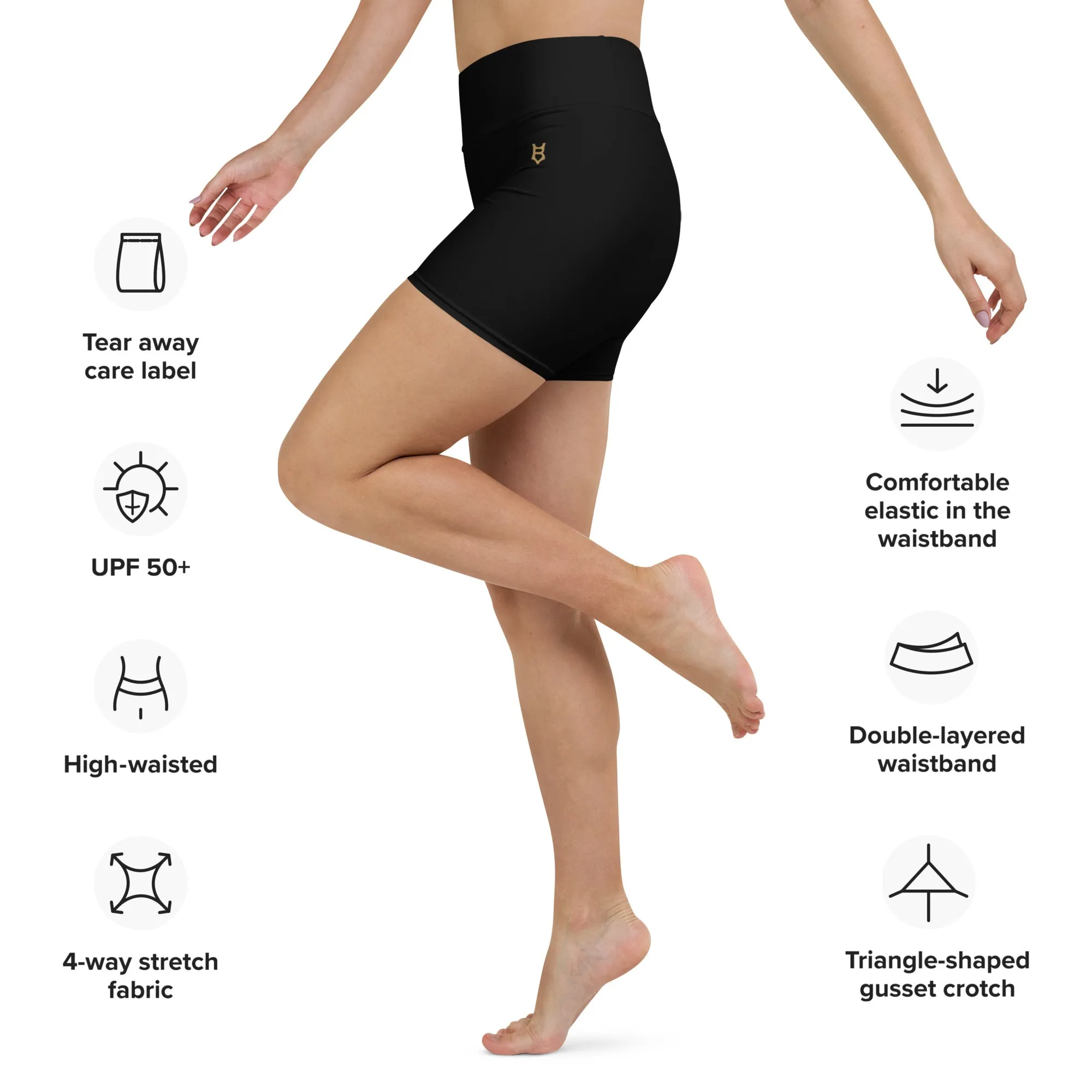 ORIGIN FLEX SHORTS – Bold Black
