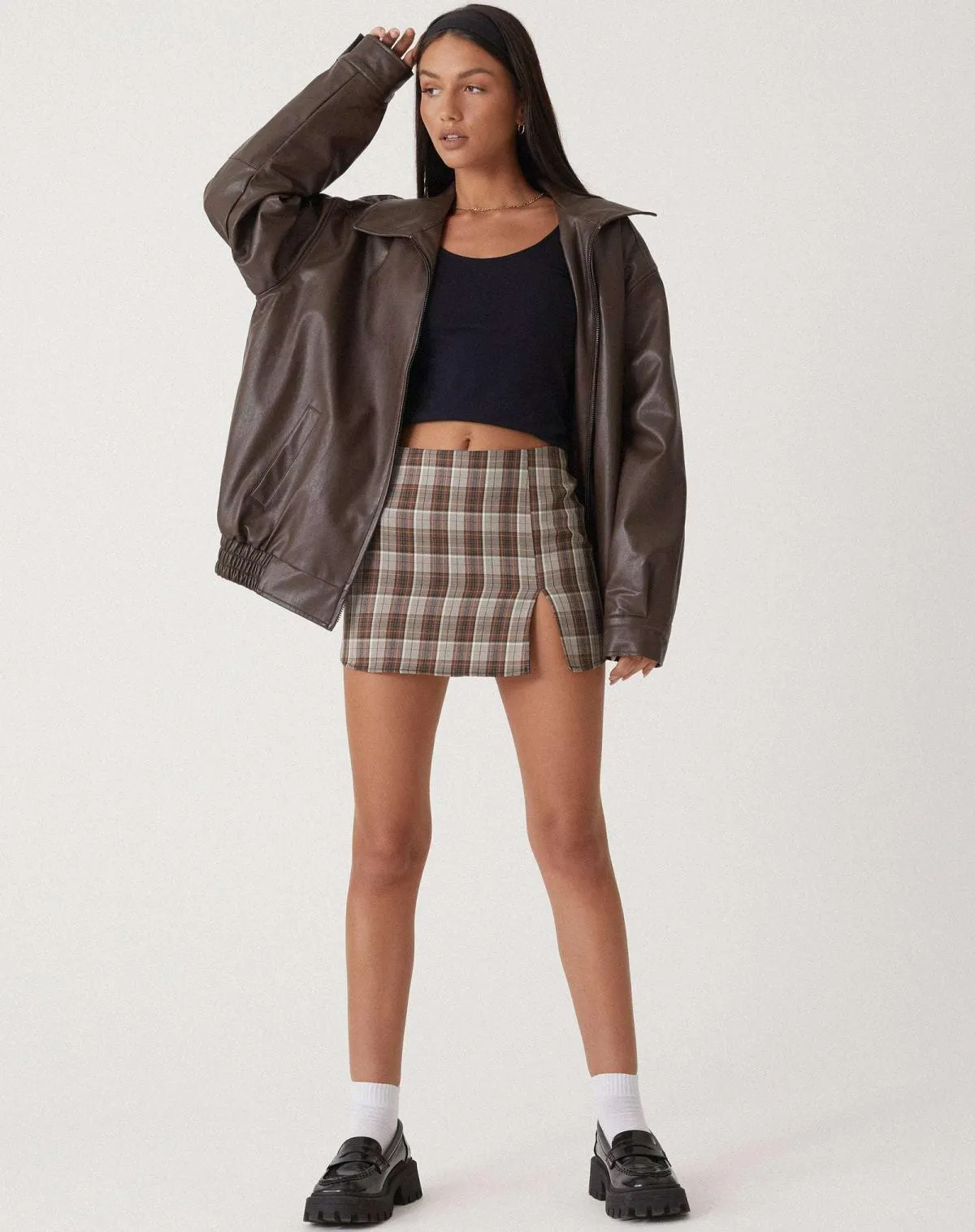 Oversized Leather Jacket for Women – Timeless Elegance and Comfort