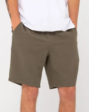 Overtone Elastic Shorts - Savanna