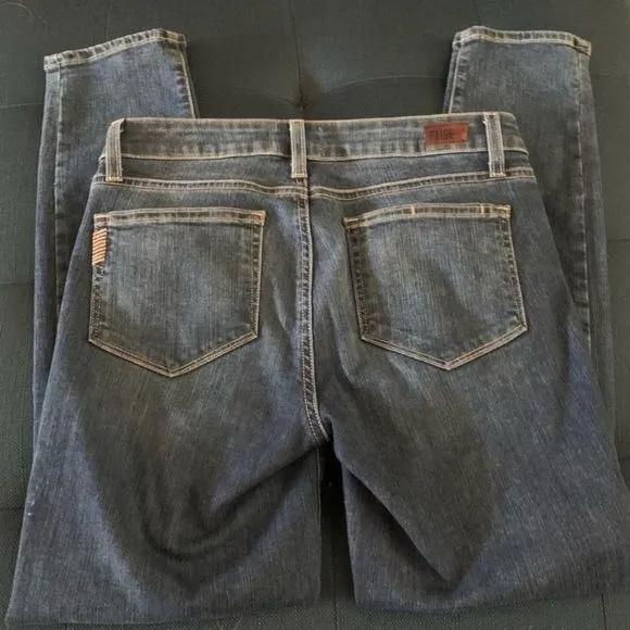 Paige Kylie Crop Evelyn Destructed Jeans